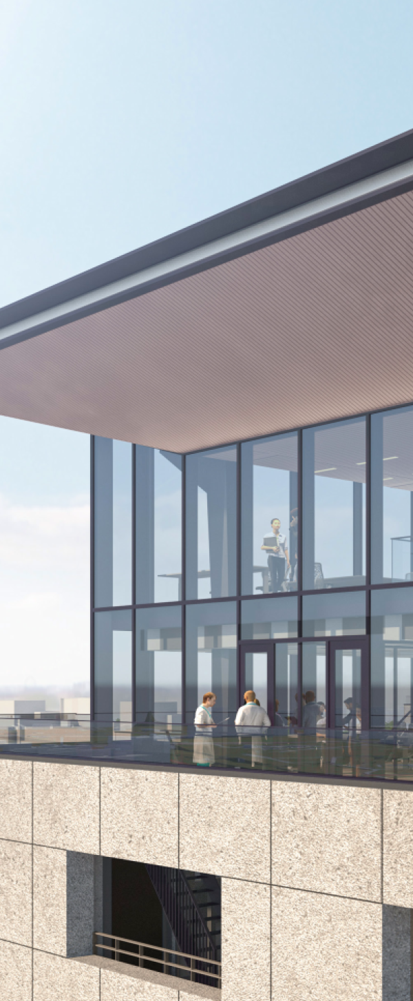 Dakopbouw Slotervaart Centrum voor Zorg Amsterdam